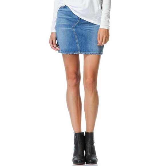 rag & bone Denim - Rag & Bone Mini Jean skirt Clean Bigbee